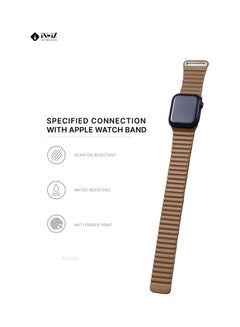 INEIX Replacement Band For Apple Watch Brown  - Image 5