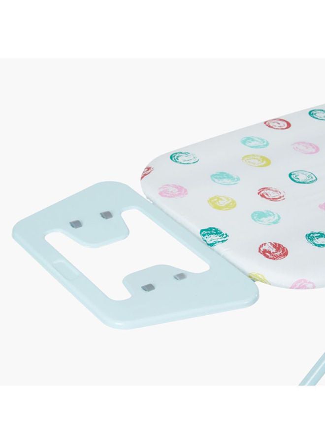 Home Box Inci Foldable Ironing Board Blue/White/Pink Standard - Image 4