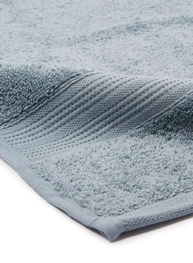 White Rose 6-Piece Bonton Cotton Towel Set Sea Blue  - Image 3