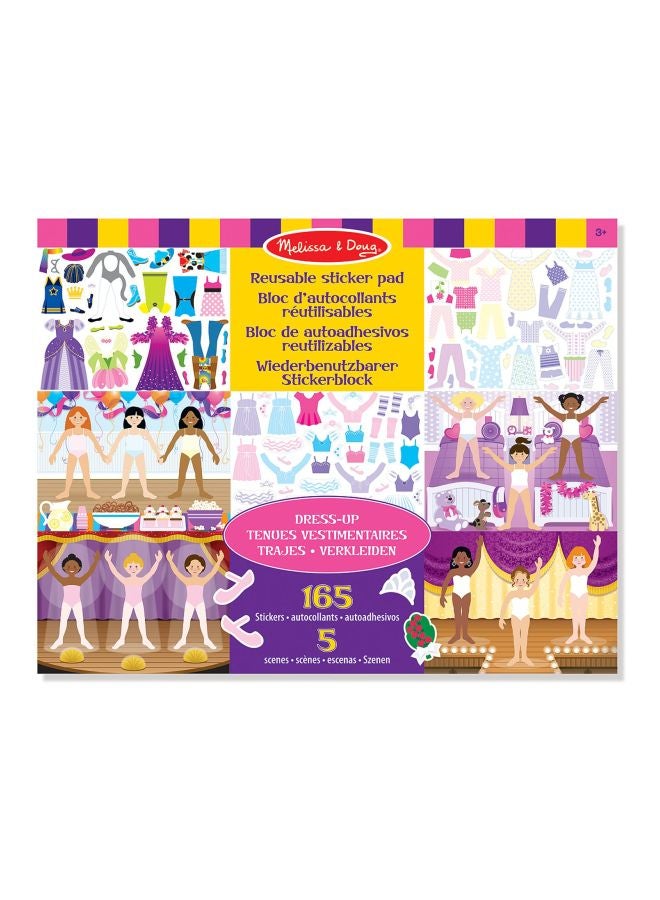 Melissa & Doug Reusable Sticker Pad - Dress-Up  - Image 3