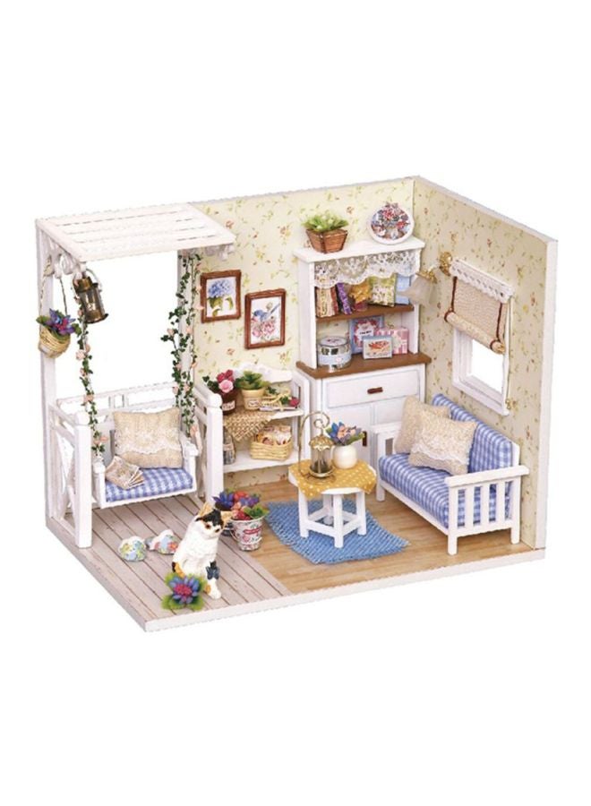 Beauenty Mini 3D Wooden House Room Handmade Toy With Furniture Led Lights