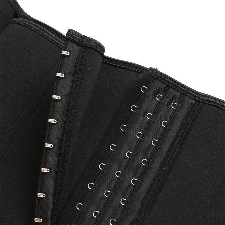 Jolly Chic Zip-Up Slimming Corset Black  - Image 2