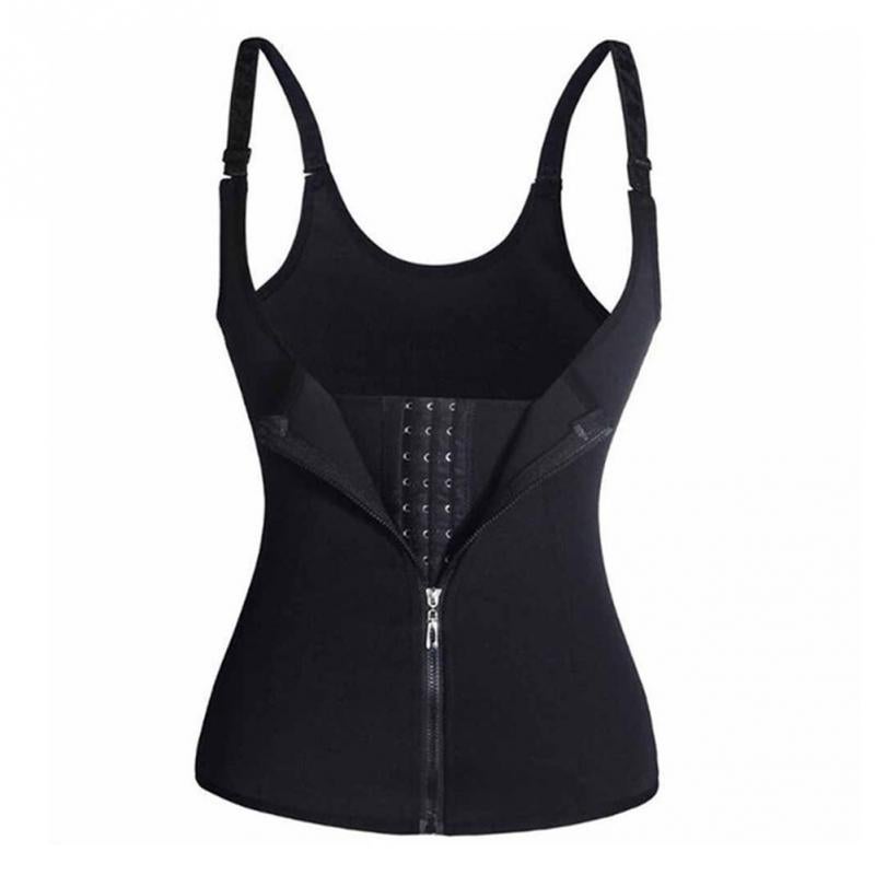 Jolly Chic - Slimming Vest Corset Black - Image 1