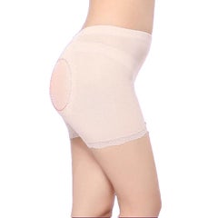 Breathable Stretch Hip-Up Shapewear Beige