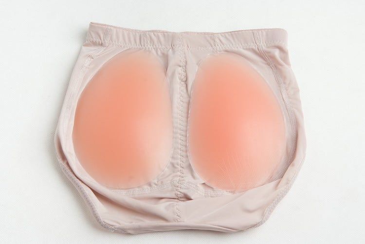 Jolly Chic - Breathable Stretch Hip-Up Shapewear Beige - Image 1