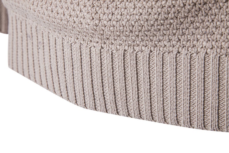 Vintage Color Matching Sweater Multicolour