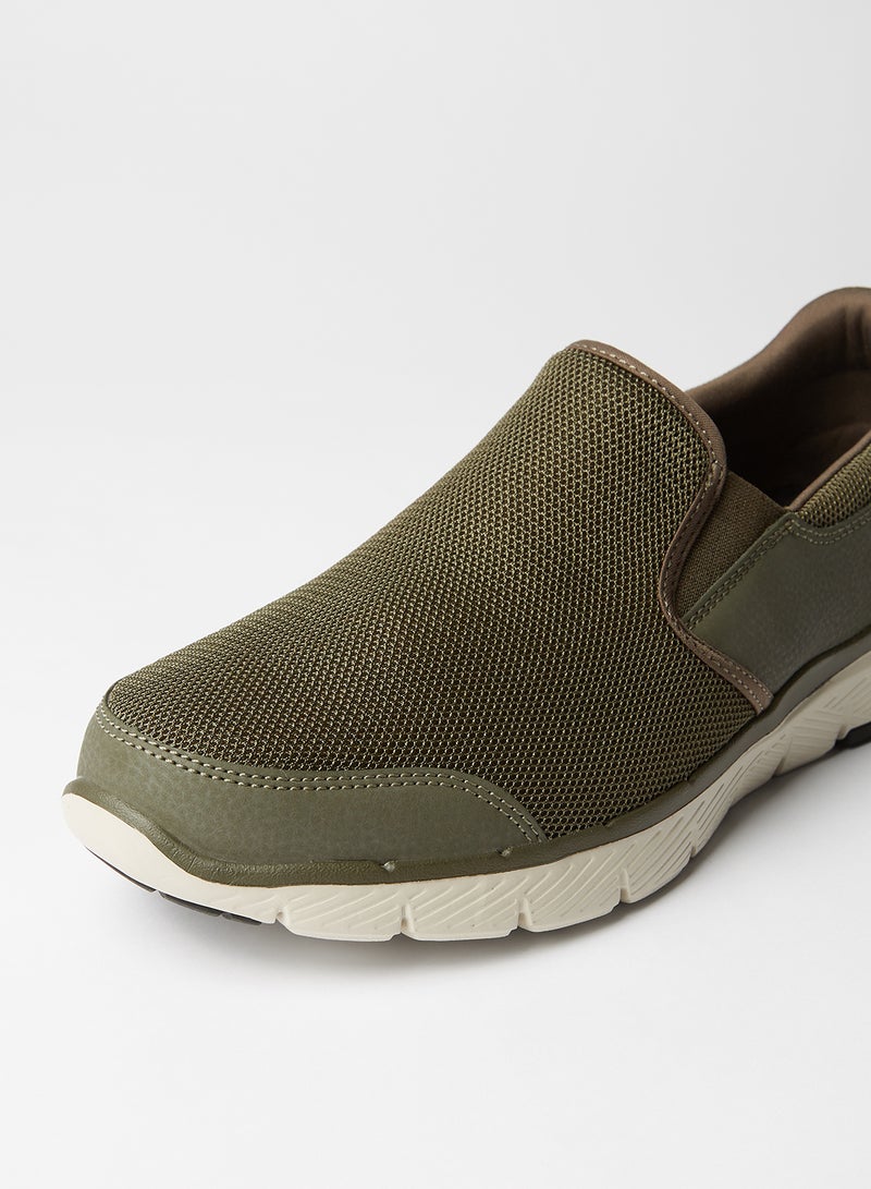SKECHERS - Flex Advantage 3.0 Slip-Ons Olive - Image 1