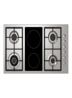 MASTERgas 4 Burner Gas Stove HH92GVCX Silver/Black  - Image 1