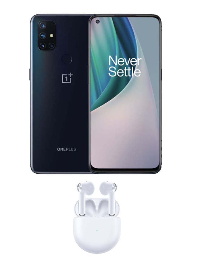 OnePlus - Nord N10 Dual Sim Midnight Ice 6GB RAM 128GB 5G - Global Version With Wireless Buds - Image 1