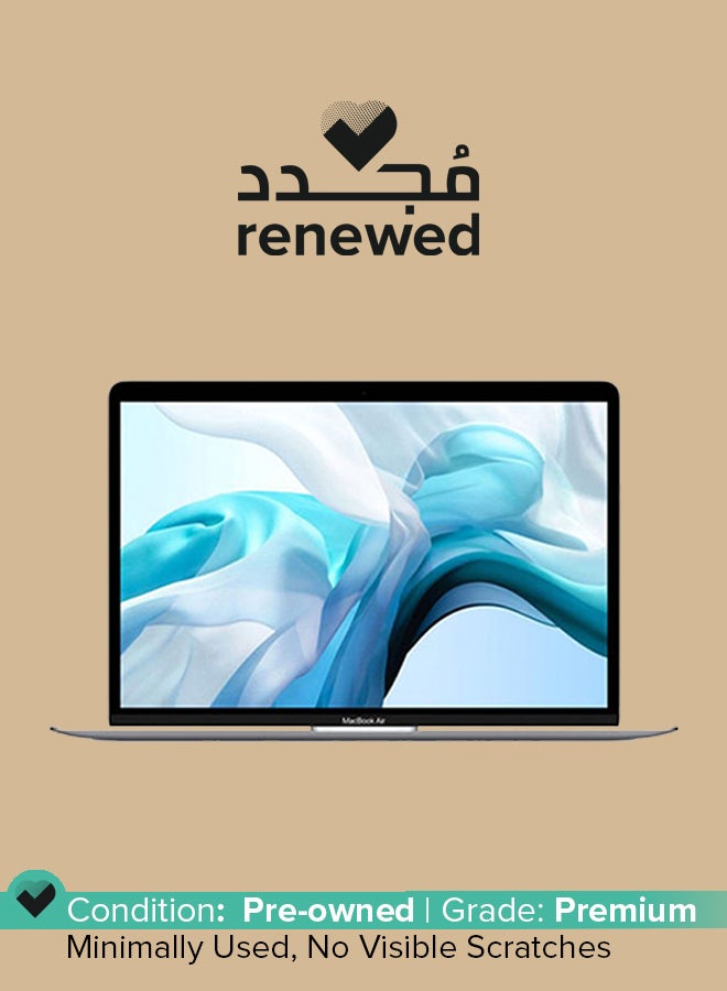 Apple Renewed - MacBook Air 13.3-Inch Retina Display, Core i5 Processor/8GB RAM/256GB SSD/Integrated Graphics/Arabic Keyboard 2018 Silver Silver  - Image 1