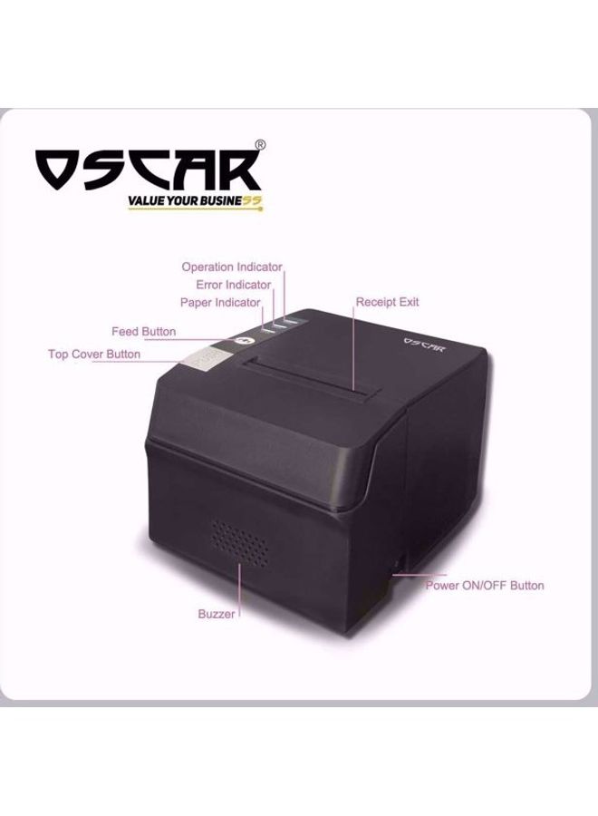 Oscar - Thermal Bill POS Receipt Printer Black - Image 1