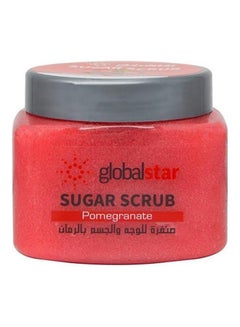 globalstar Face and  Body Sugar Scrub With Pomegranate 600ml  - Image 1