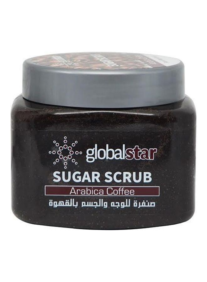 Globalstar Face And Body Sugar Scrub With Arabica Coffee 600 ml
