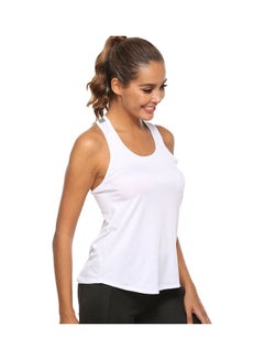 Sleeveless Vest White