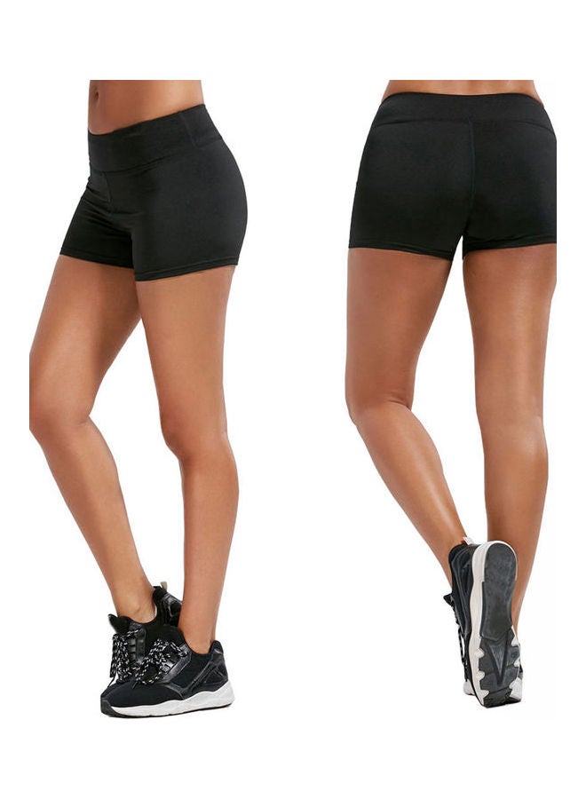 Low Rise Hot Pants Black - Image 3