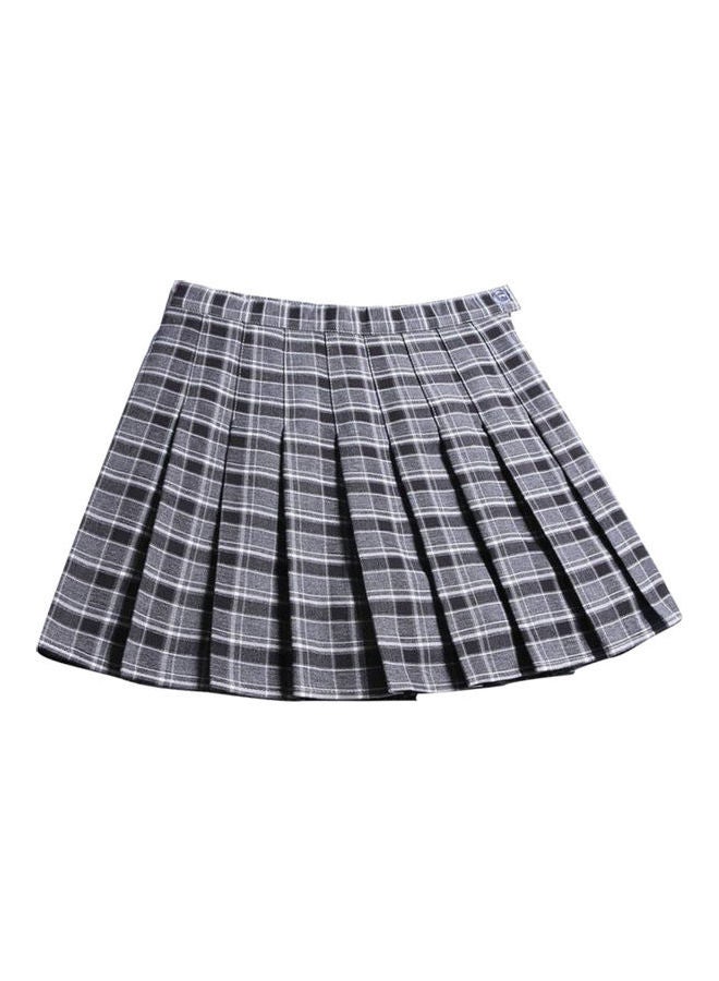 High Waist Skirt Grey/Black