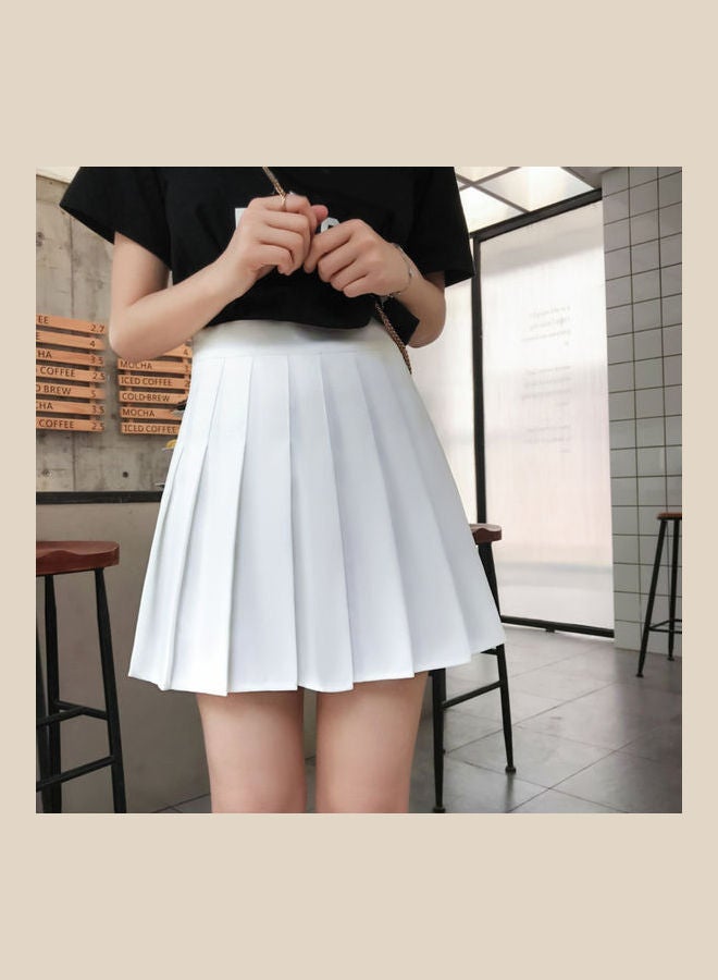 Generic - Waist Flared Skirt Light Grey - Image 1