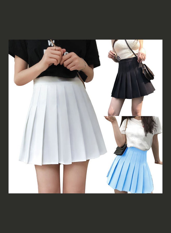 Generic - Waist Flared Skirt Light Grey - Image 1