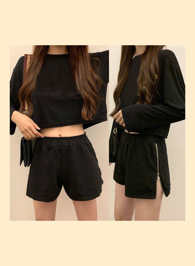 High Waist Short Pants White - Image 4