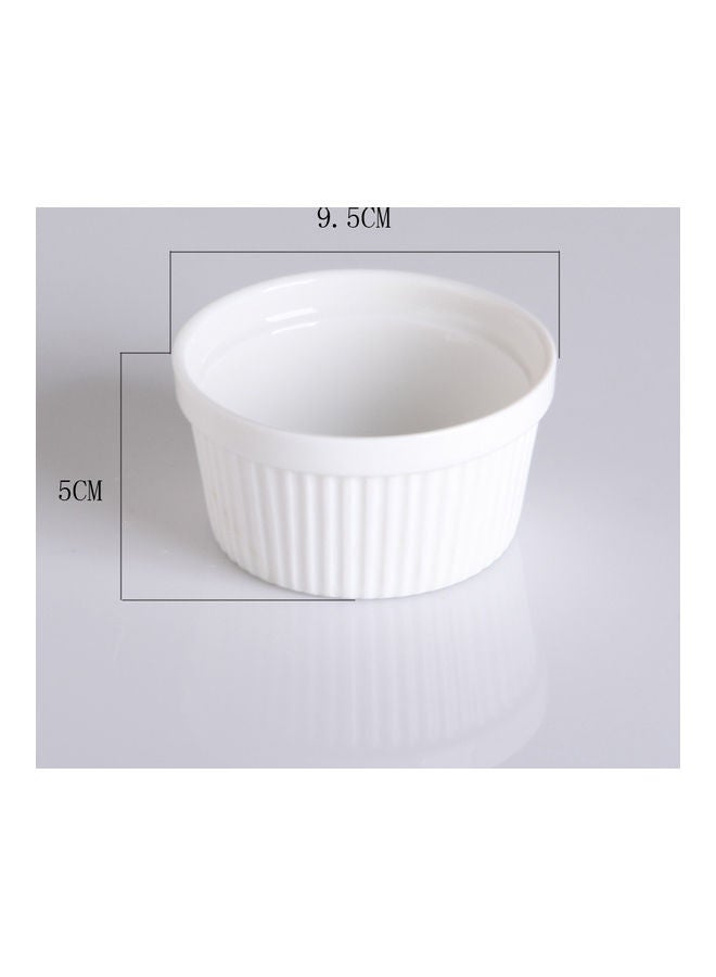 Shuer Set Of 2 Cake Bowls White 9.5x9.5x5cm - Image 4