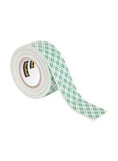 3M Double Sided Permanent Mounting Tape Green/White 