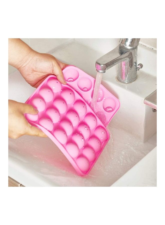 ZENHOME Silicone Lollipop Mould Pink 22.5x18.3x4cm - Image 4