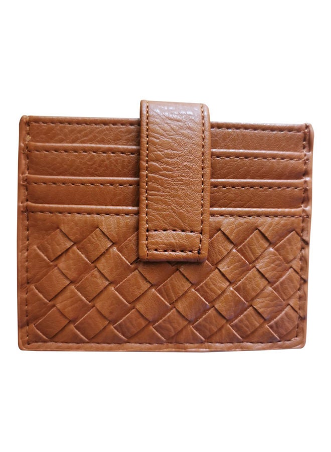 Multipurpose Business Card Holder Brown  - Image 1
