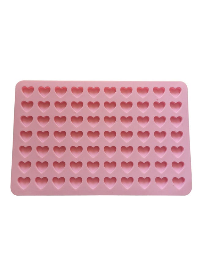 قالب كيك من السيليكون على شكل قلب وردي 33 x 22سم - Image 4