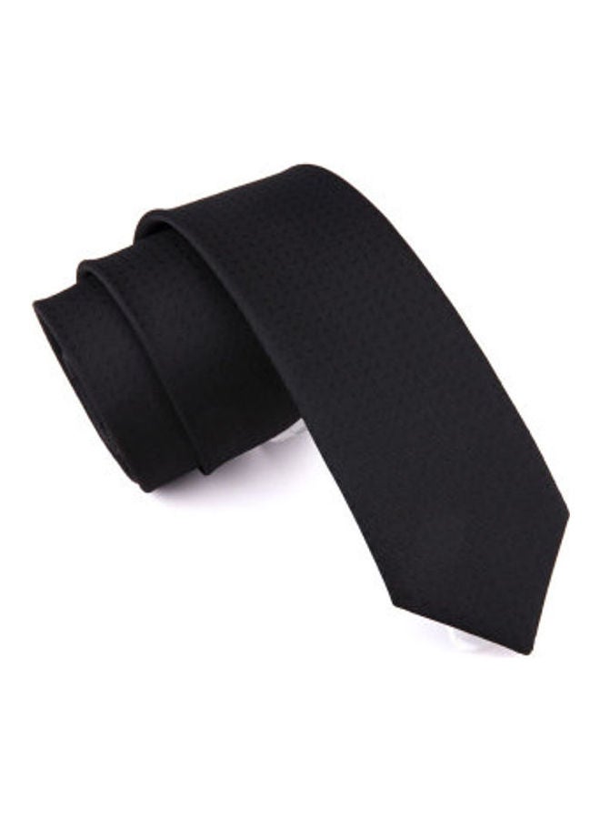 JOLLY Textured Tie Black 