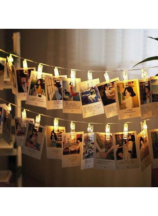 LED Photo Clips String Light Warm 5.5x1.9cm - v1612433086/N44172972A_1
