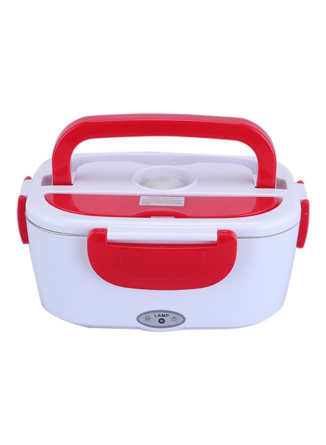 Portable Electric Lunch Box Red and White 24.5x11x11cm - v1612434636/N44173481A_1