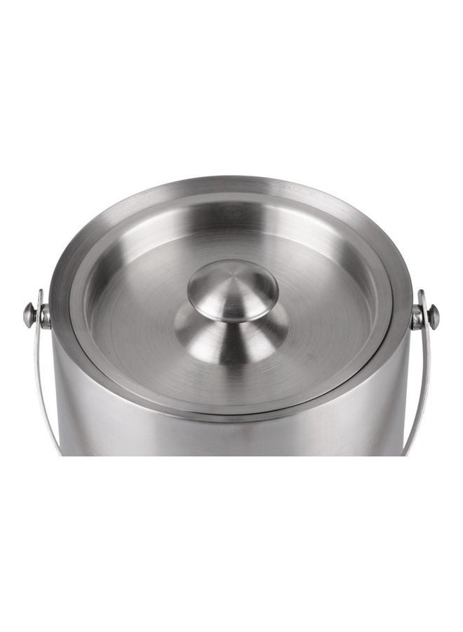 Stainless Steel Insulation Ice Bucket Silver - Image 4