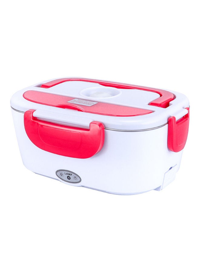 Portable Electric Lunch Box White/Red - Image 2