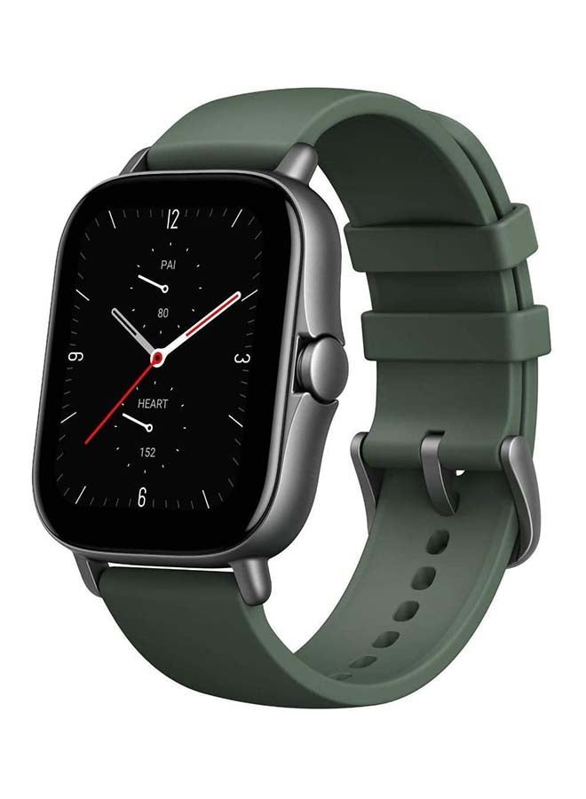 Amazfit - GTS 2e Smartwatch With 24 Hours Heart Rate And SPO2 Monitor Moss Green - Image 1