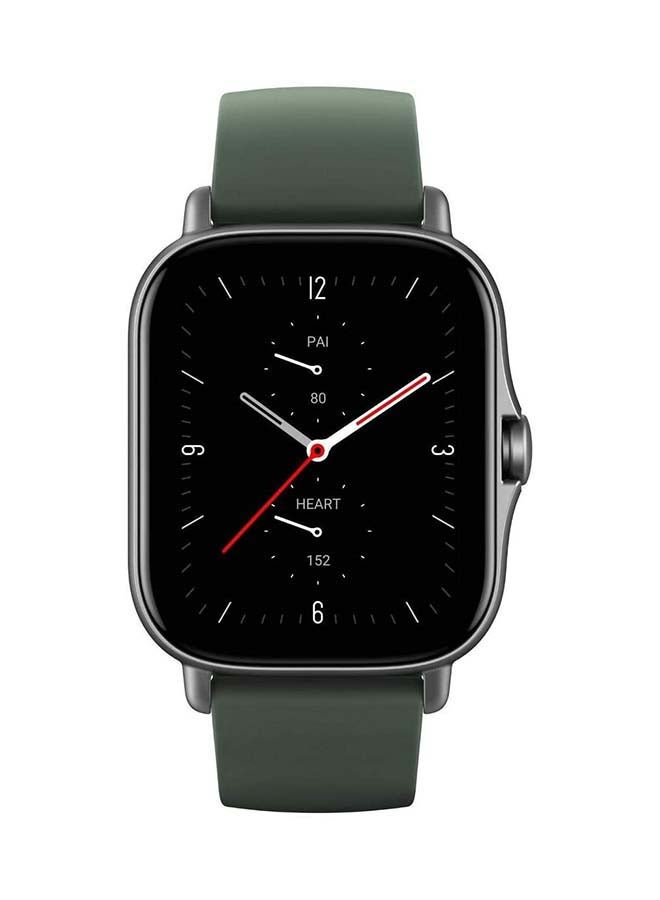Amazfit - GTS 2e Smartwatch With 24 Hours Heart Rate And SPO2 Monitor Moss Green - Image 1