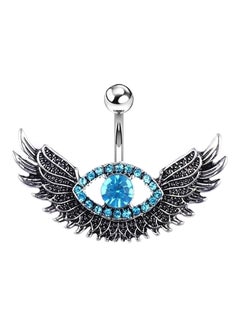 Earring Wings Piercing Belly Ring - v1612437365/N43383650A_1