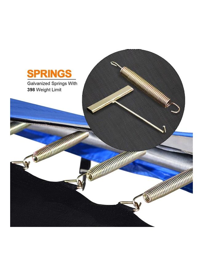 Rainbow Toys Outdoor Trampoline With Safety Enclosure 16feet - Image 4