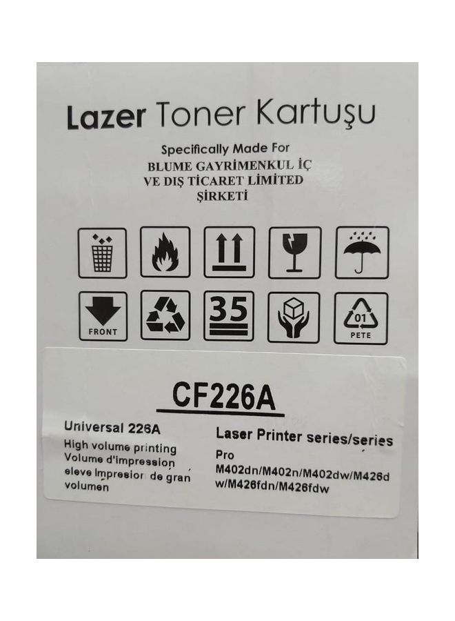 Blume - Laser Toner Cartridge For HP M402n/M402dn/M402dw/M426fdw/M426fdn Black - Image 1