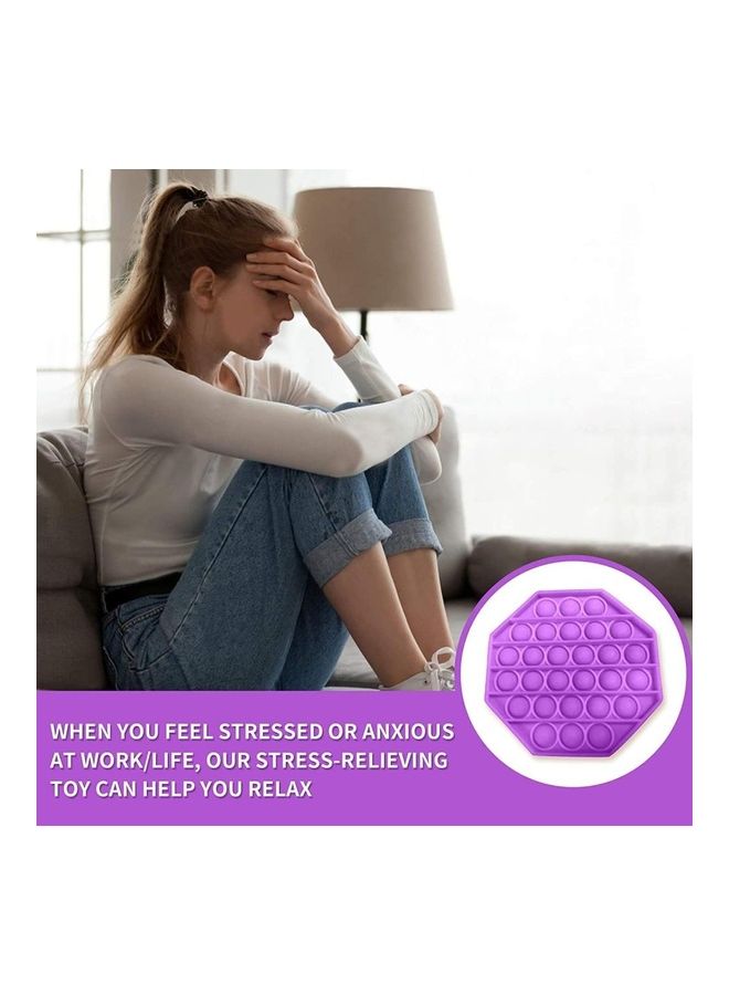 شو وو لعبة فيدجت حسية بتصميم فقاعات قابلة للضغط - Image 4