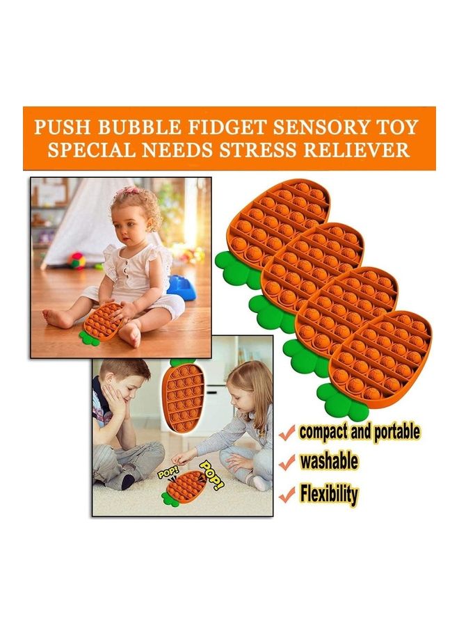 شو وو لعبة فيدجت حسية بتصميم فقاعات قابلة للضغط - Image 3