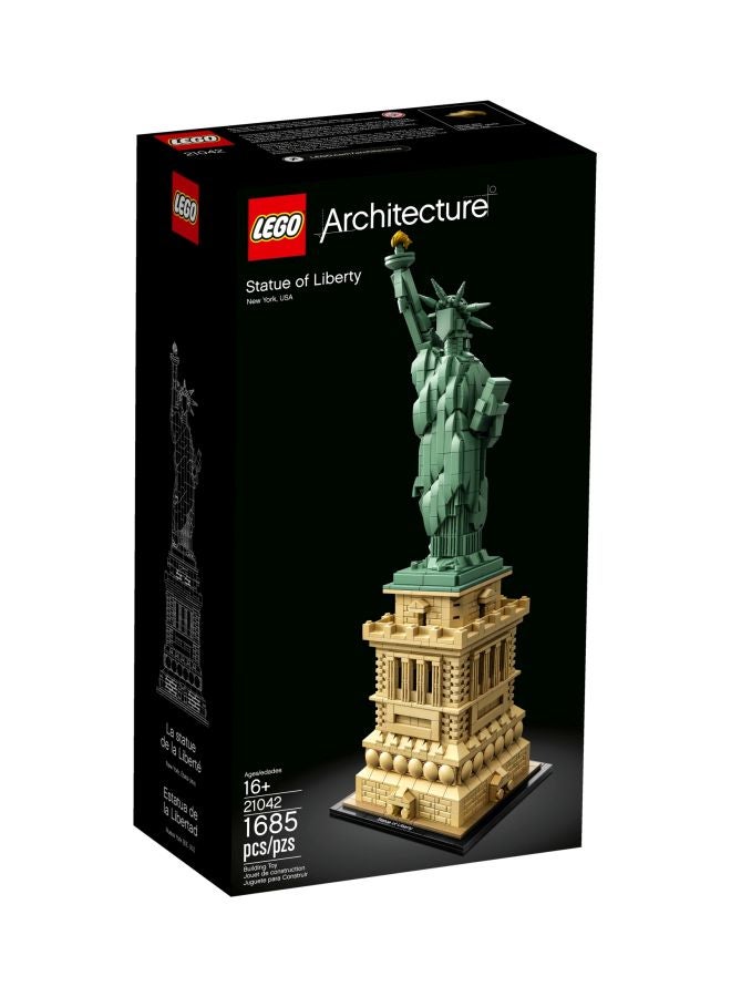 LEGO 21042 Lego Architecture 6213419 Statue Of Liberty 21042 Building Kit (1685 Piece) 1685 12+ Years - Image 2
