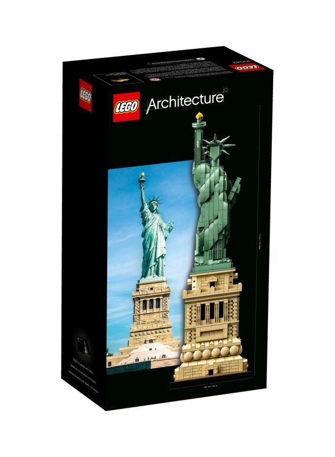 LEGO 21042 Lego Architecture 6213419 Statue Of Liberty 21042 Building Kit (1685 Piece) 1685 12+ Years - Image 4