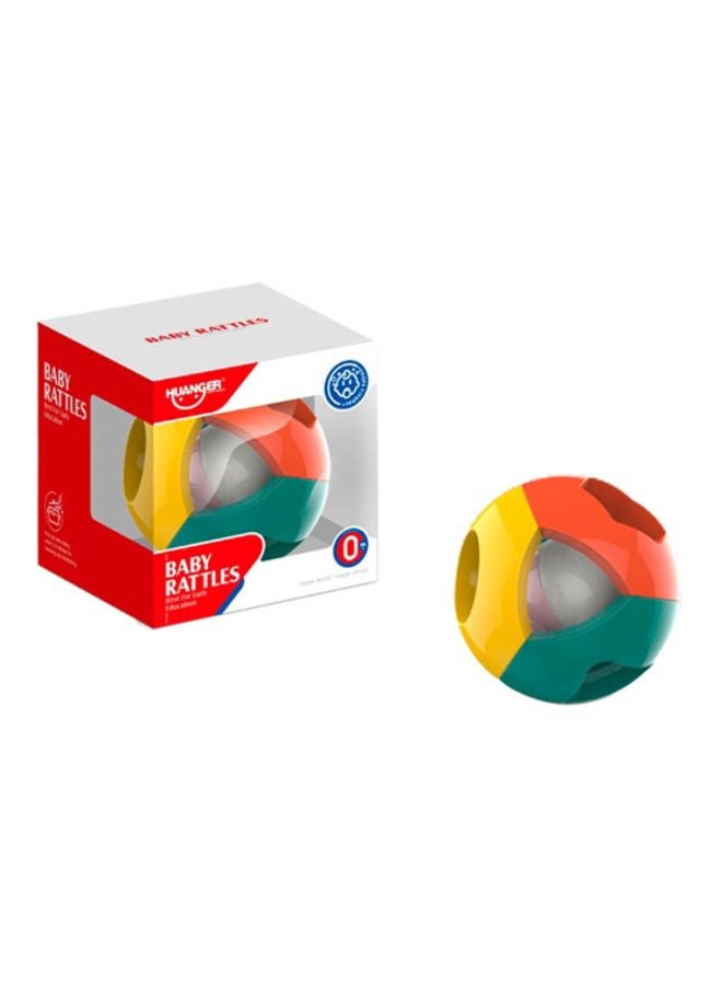 HUANGER - High-Quality Safe And Durable Baby Rattle Ball For Your Little One, Multicolour 12cm - Image 1