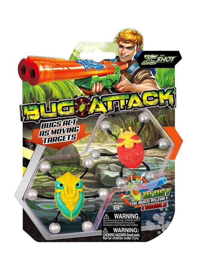 x_shot عبوة إعادة تعبئة للعبة هجوم الحشرات إكس شوت من قطعتين