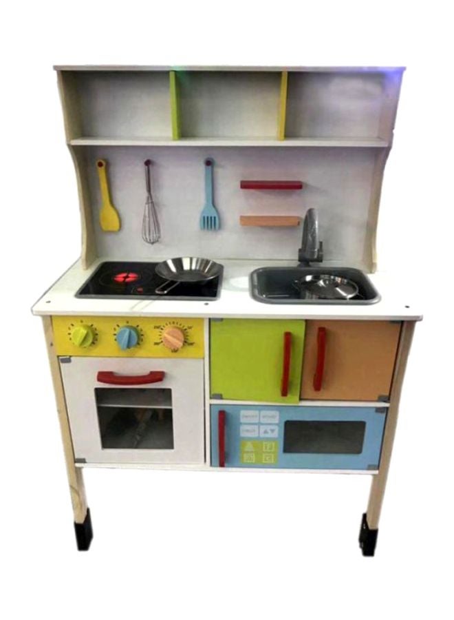 إيه جي دي لعبة مطبخ خشبي 70x100x30سم