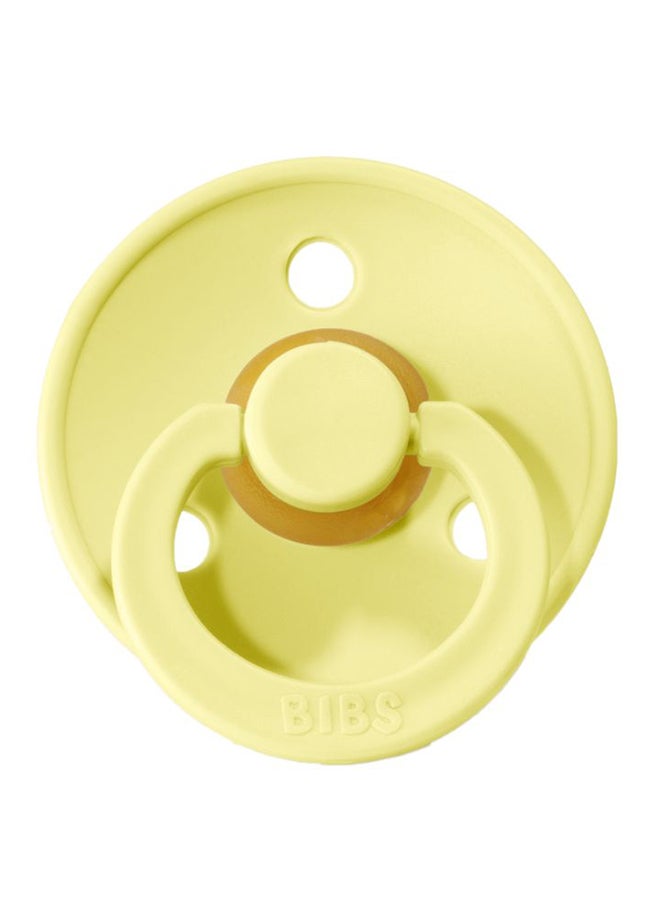 BIBS Pacifier Size 1,  Baby 0-6M , 1-piece - Sunshine  - Image 2