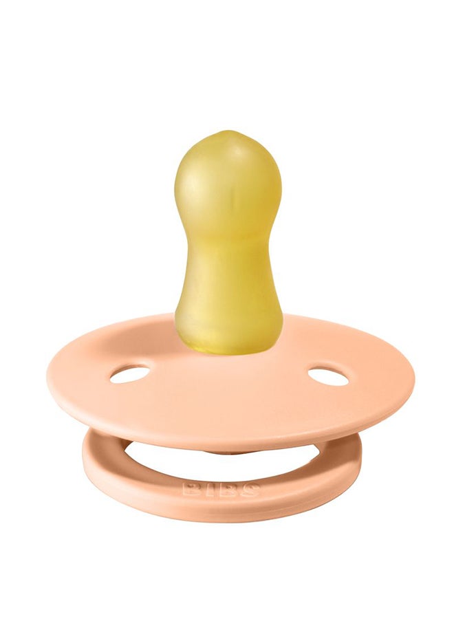 بيبس لهاية حجم 1، للأطفال 0-6 أشهر، قطعة واحدة - غروب الخوخ - Image 1