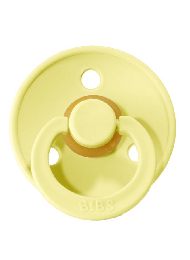 بيبس لهاية مقاس 2 مناسبة للأطفال حديثي المشي من عمر 6 أشهر إلى 18 شهراً من قطعة واحدة، لون صن شاين - Image 2