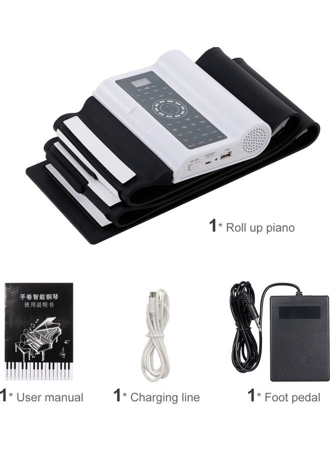 88-Keys Roll Up Piano with Midi Recording