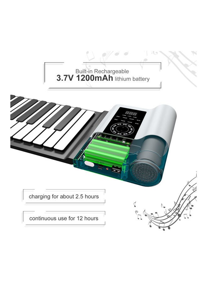 88-Keys Roll Up Piano with Midi Recording